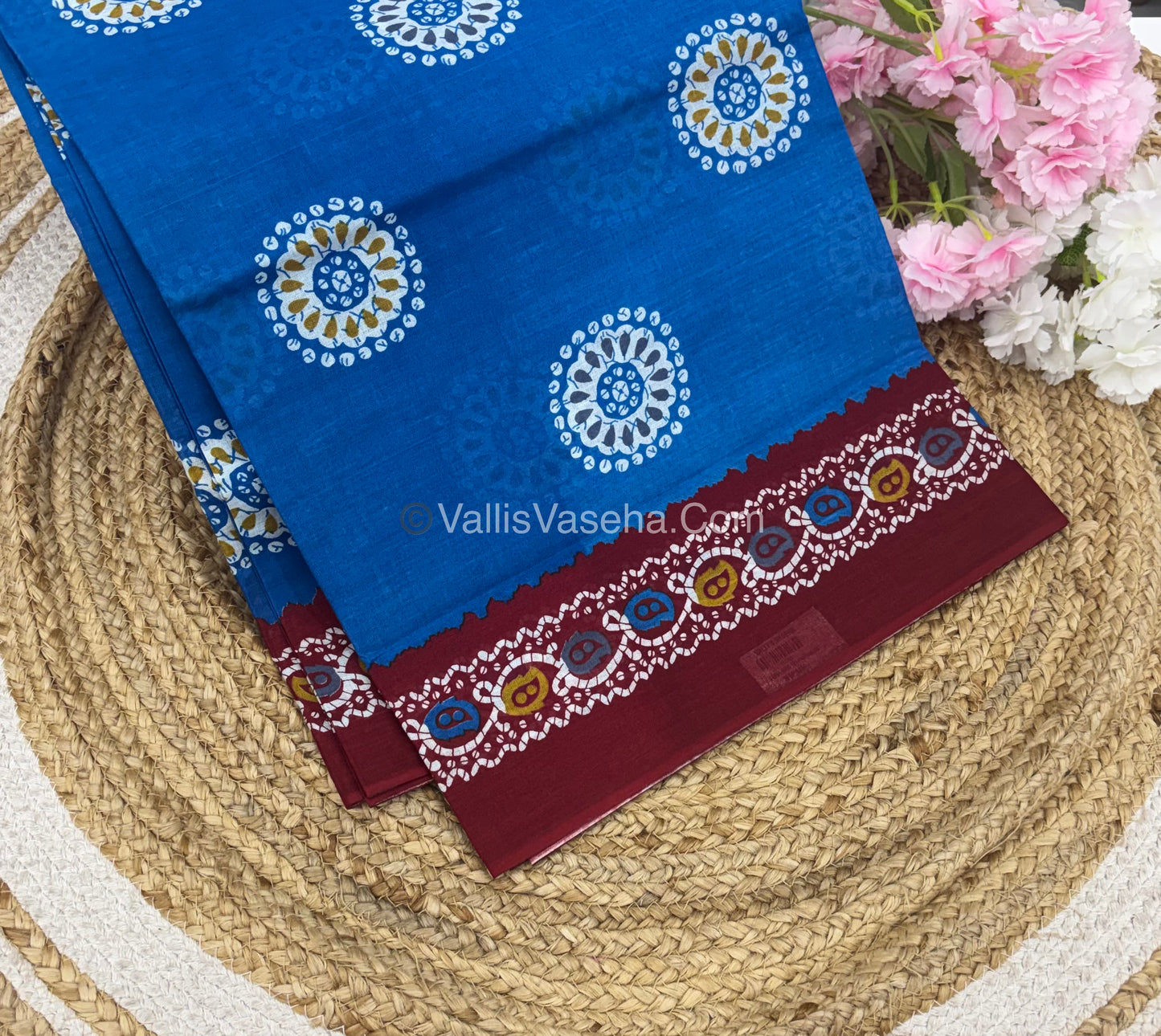 Pure Cotton Voile Saree | VVPVC005