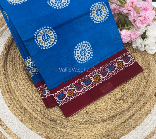 Pure Cotton Voile Saree | VVPVC005
