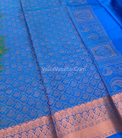Semi Kanchipuram Soft Silk - VVSSS008
