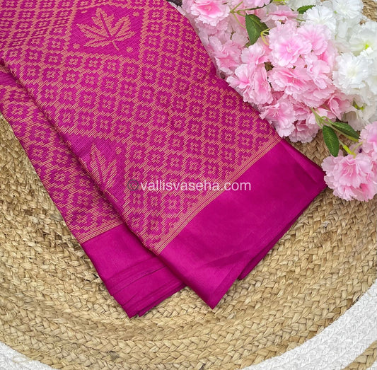 Mixed Cotton Brasso Saree - VVBS001