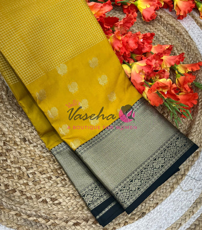 Semi Bridal Kanchi Silk  - Korvai - Premium- VVSKS008