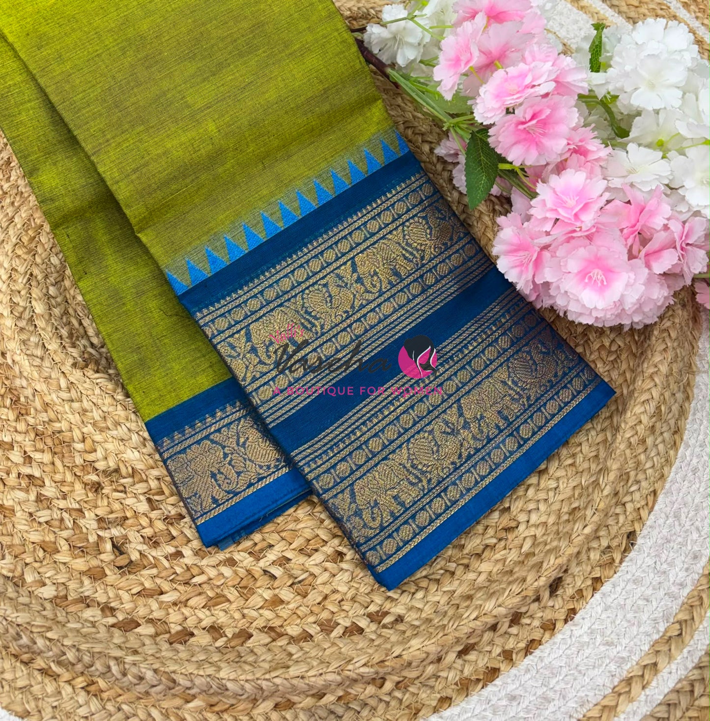 Kanchi Cotton Saree - VVKCS019