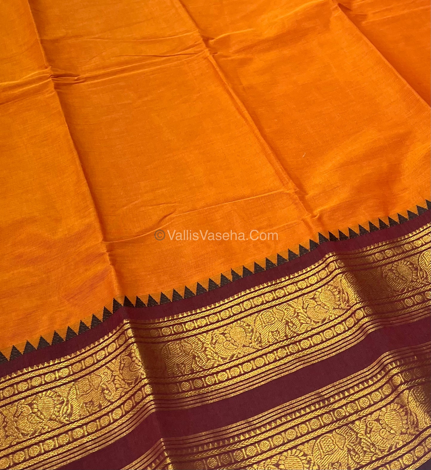 Kanchi Cotton Saree - VVKCS008