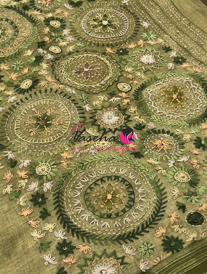 French Knot - Tissue Saree  - VVLFN019