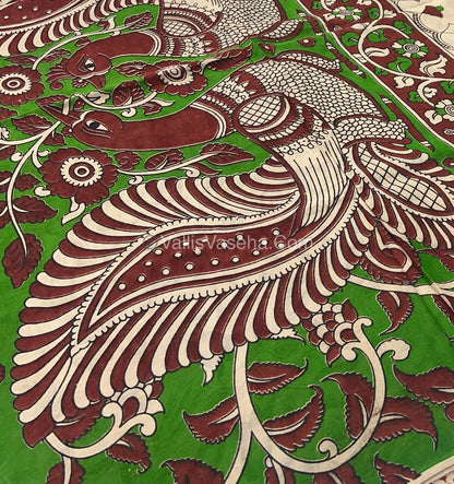 Pure Kalamkari Cotton Saree - VVPKC002