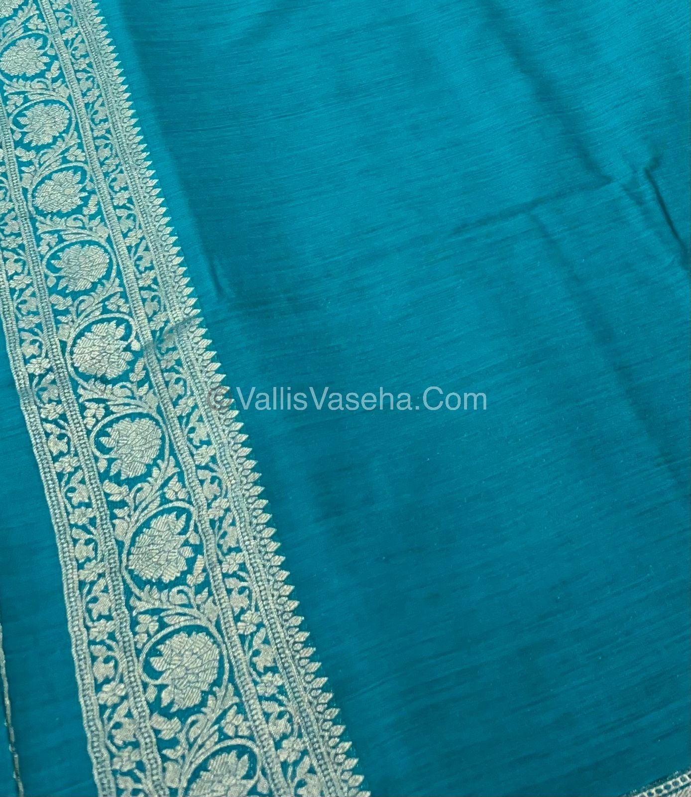 Banarasi - Heritage Silk - Semi Kathan Silk - Blue Shade- VVBHS001
