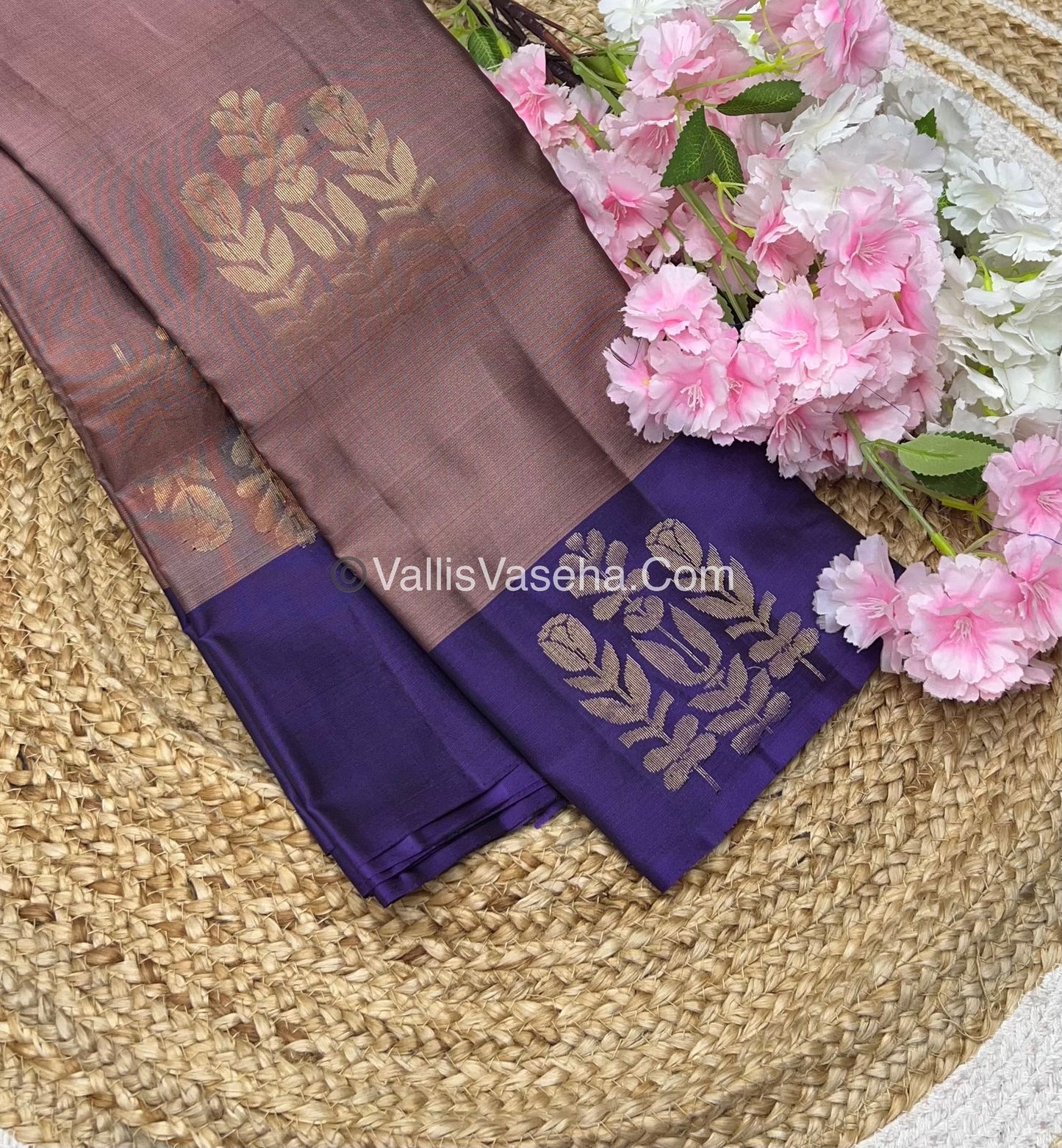 Half Mix - Pure Soft Silk Saree - VVPSS040