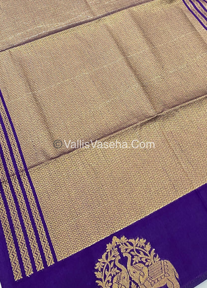 Mulberry Semi Silk - Purple  Shade - VVMSS003