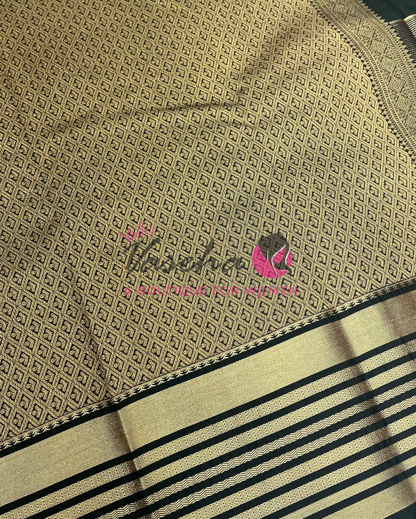 Semi Bridal Kanchi Silk  - Korvai - Premium- VVSKS008