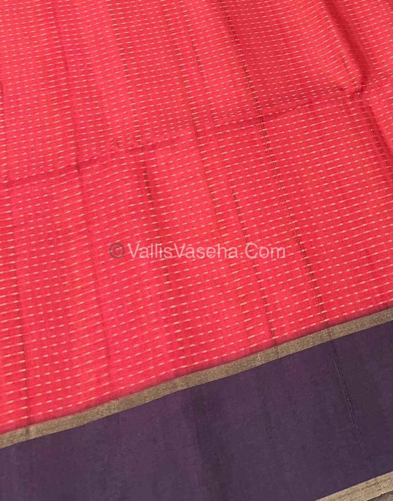 Semi Tussar Silk - Vairavoosi Design - VVSTS037