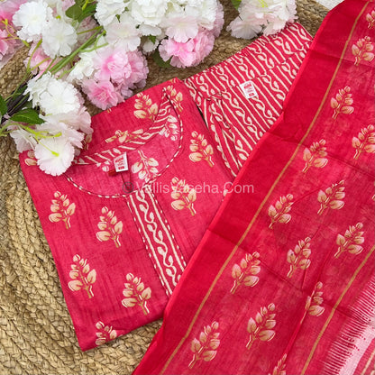 Ready Made - Salwar, Kameez & Duppatta(3pc) - Printed - VVRBS002