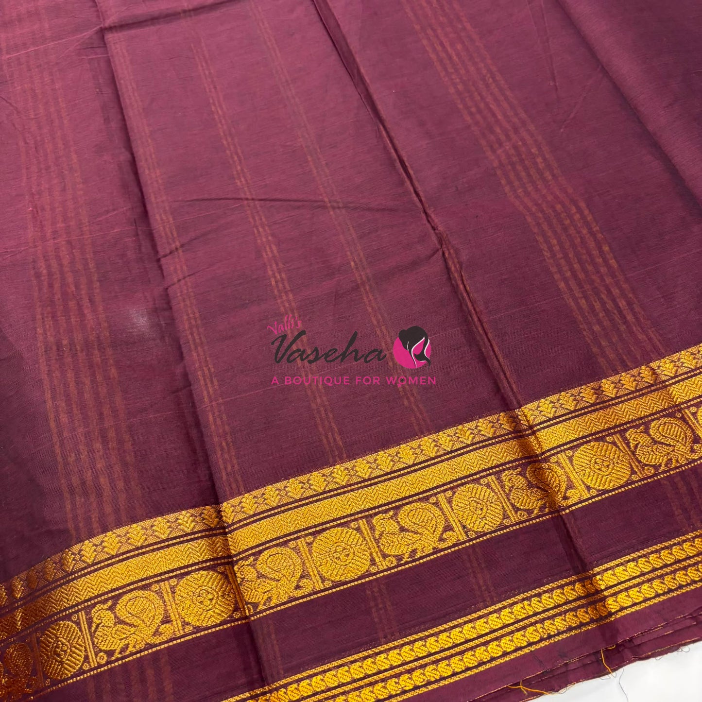 Kanchi Cotton Saree - VVKCS019