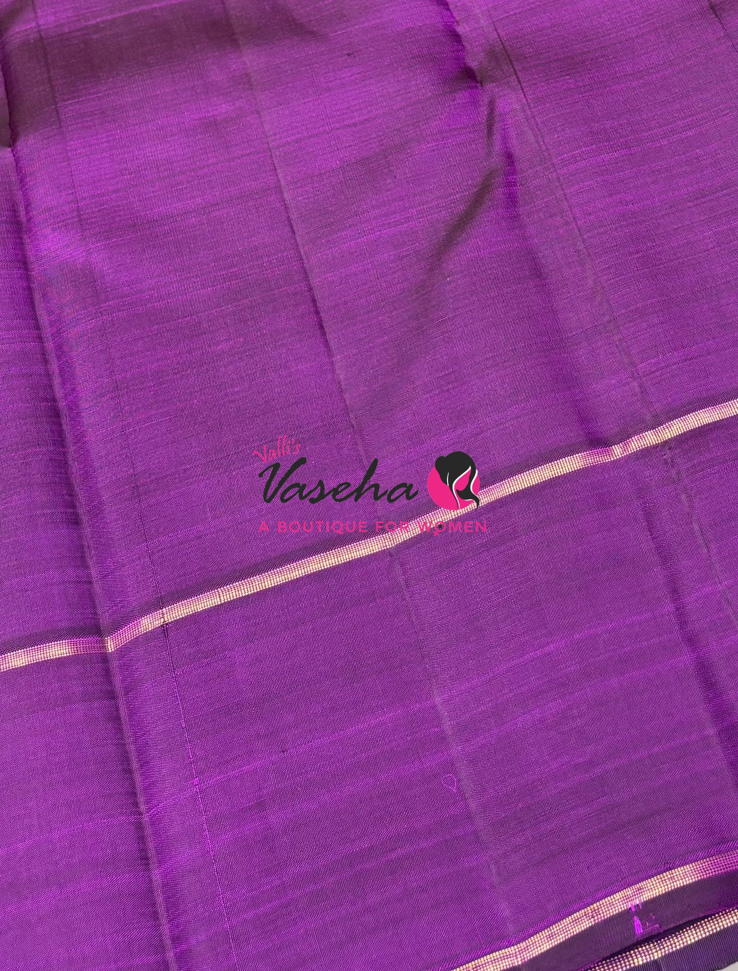 Pure Kanchipuram Silk Saree - Onion Pink Mixed Peach & Purple Shade  - VVPS073