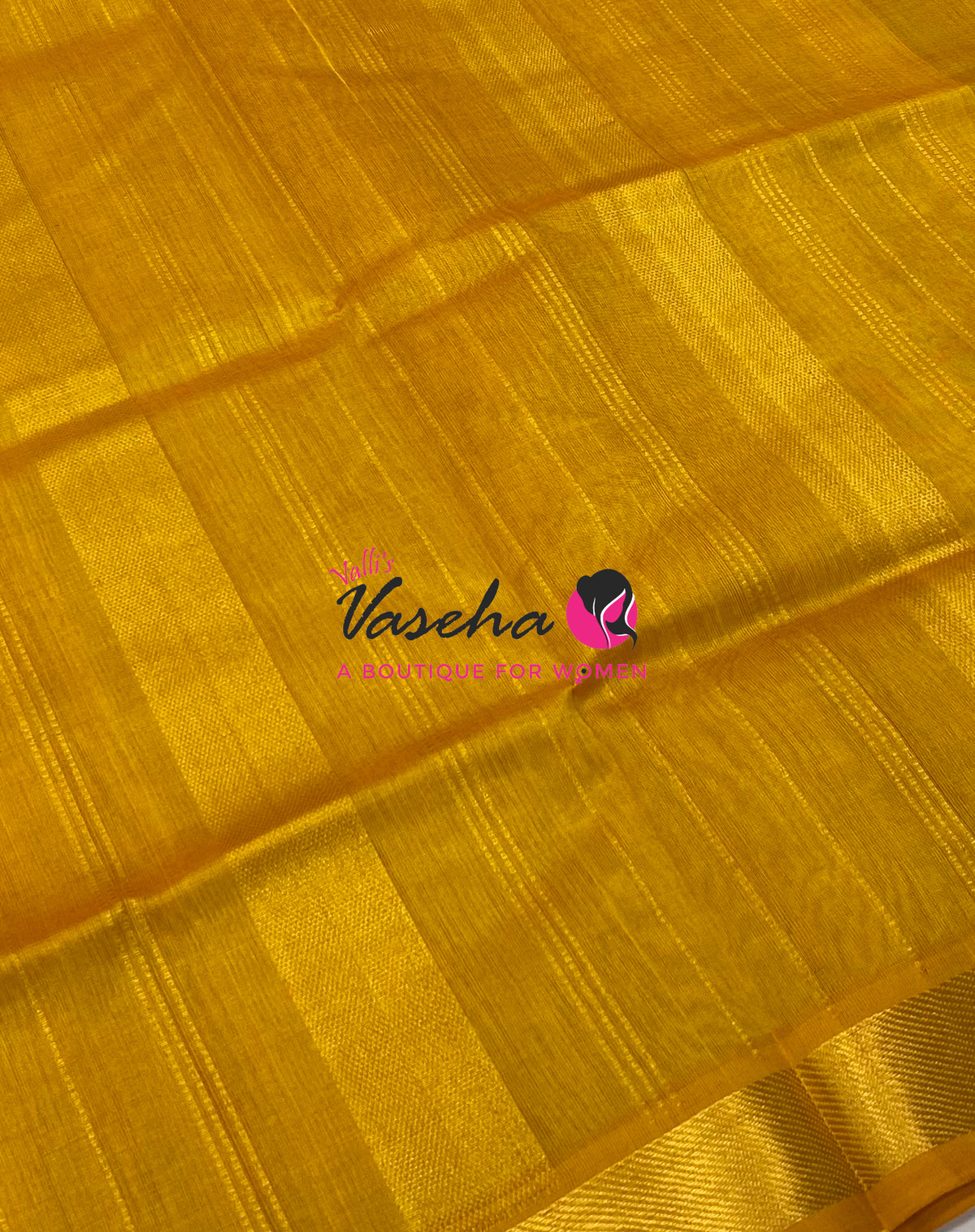 Pure Silk Cotton Sarees - Red  With Yellow - VVPSC003