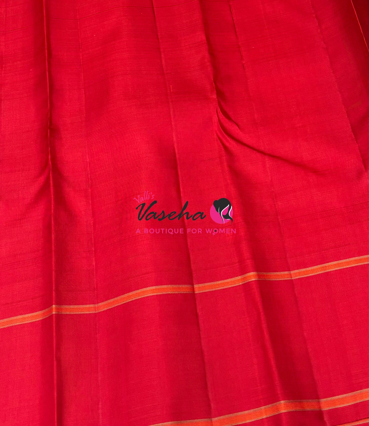 Pure Vintage Korvai Kanchipuram Silk Saree - White/Black & Red Combo - VVPS006