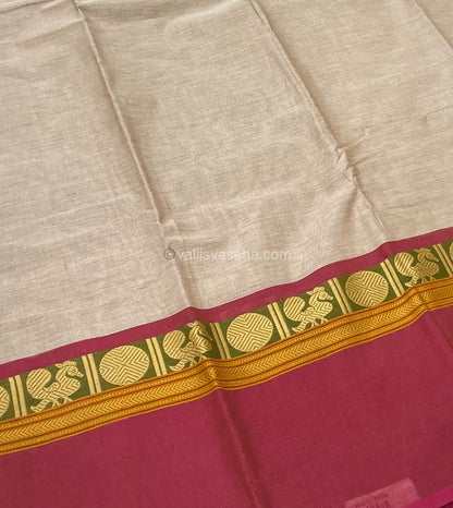 Kanchi Cotton Saree - VVKCS005