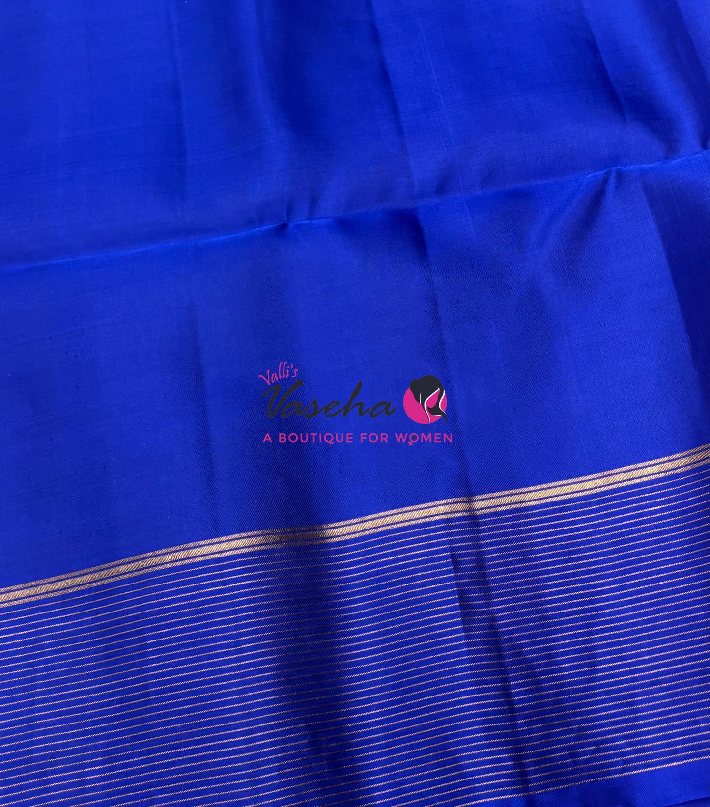 Pure Soft Silk Saree - Lavender with Blue - VVPSS071