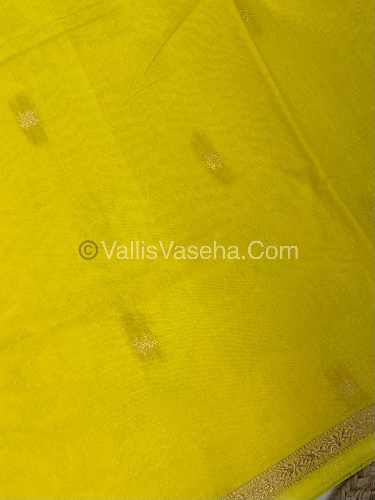 Semi Maheshwari Silk Cotton Saree - VVMSC006