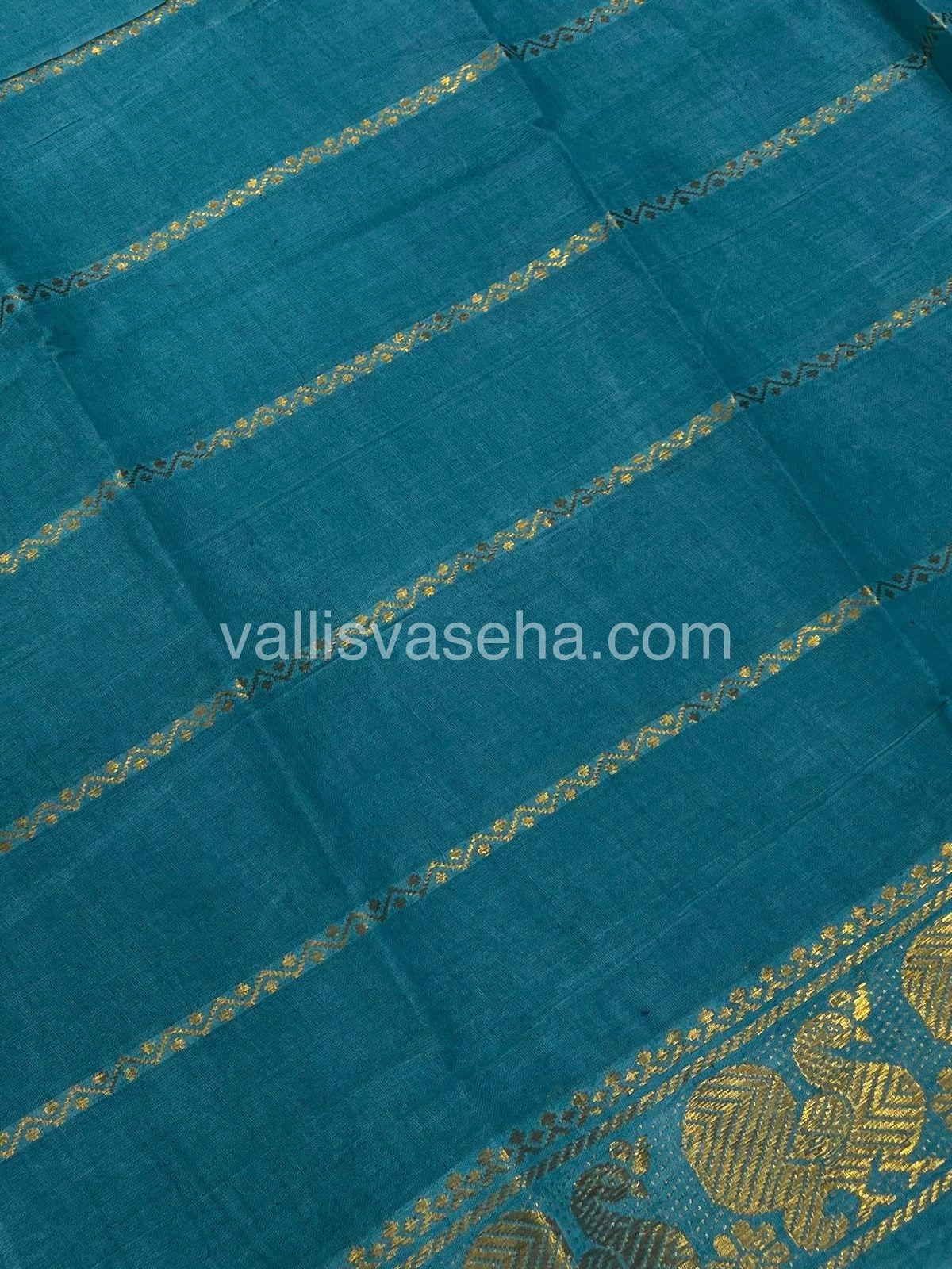 Sungudi Cotton Saree  - Kolam Print  - VVSKP002