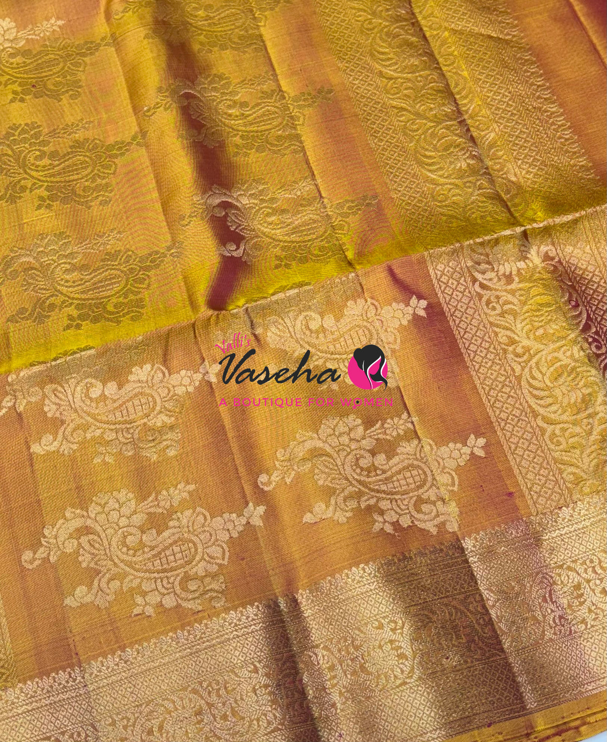 Pure Soft Silk Saree - Kanchi Border - VVPSS033