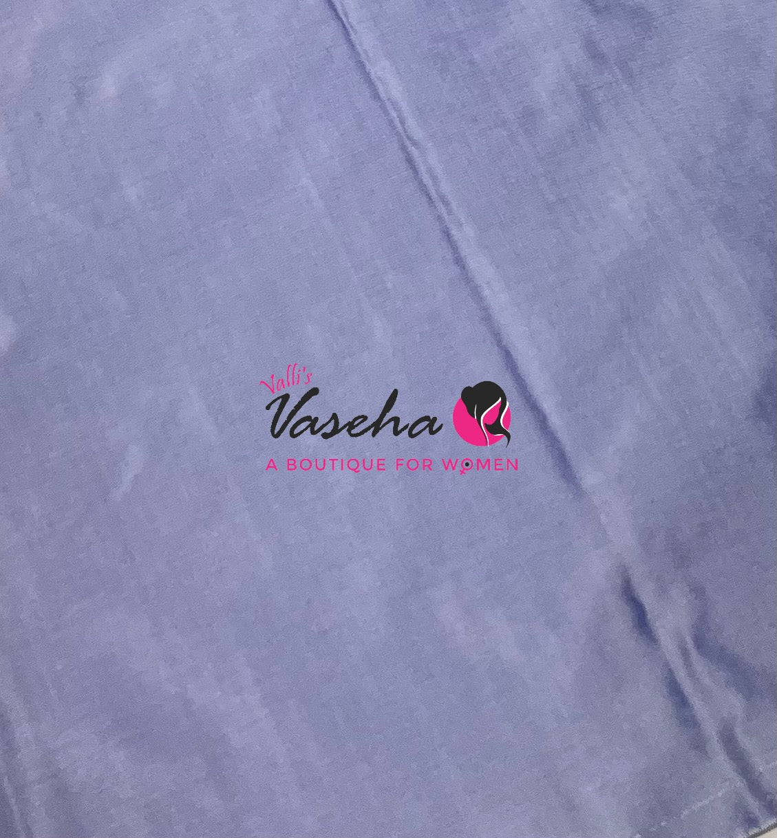 Semi Silk Saree - Zig Zag Vairavoosi Lines Style - VVSS003