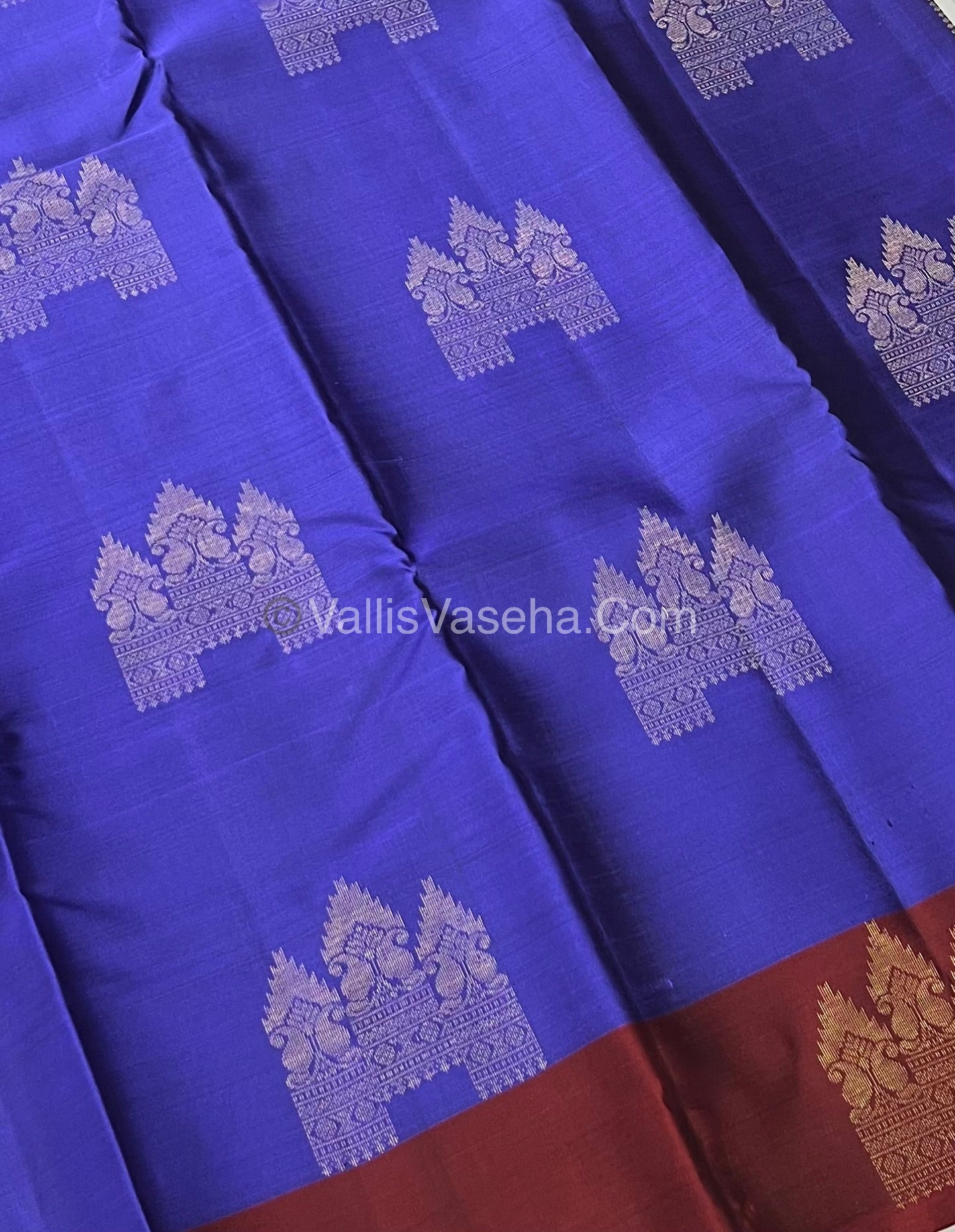 Half Mix - Pure Soft Silk Saree - VVPSS030