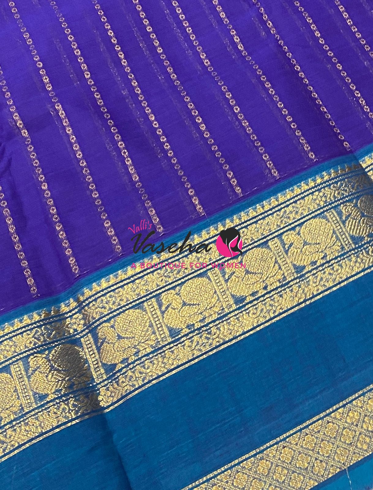 Kanchi Cotton Saree - VVKCS033