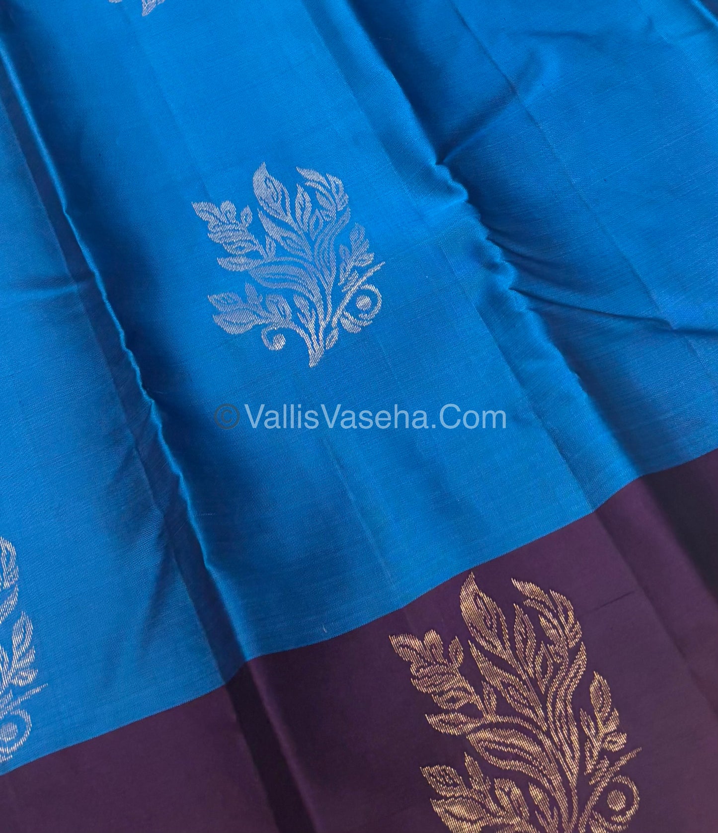 Half Mix - Pure Soft Silk Saree - VVPSS054