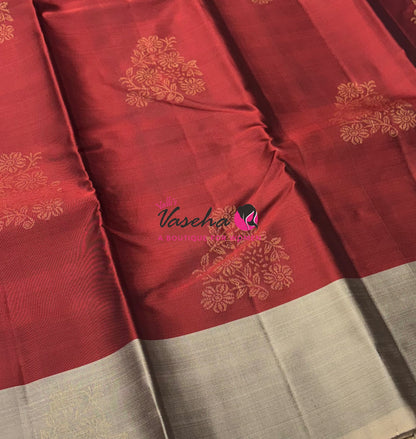 Half Mix - Pure Soft Silk Saree - VVPSS083