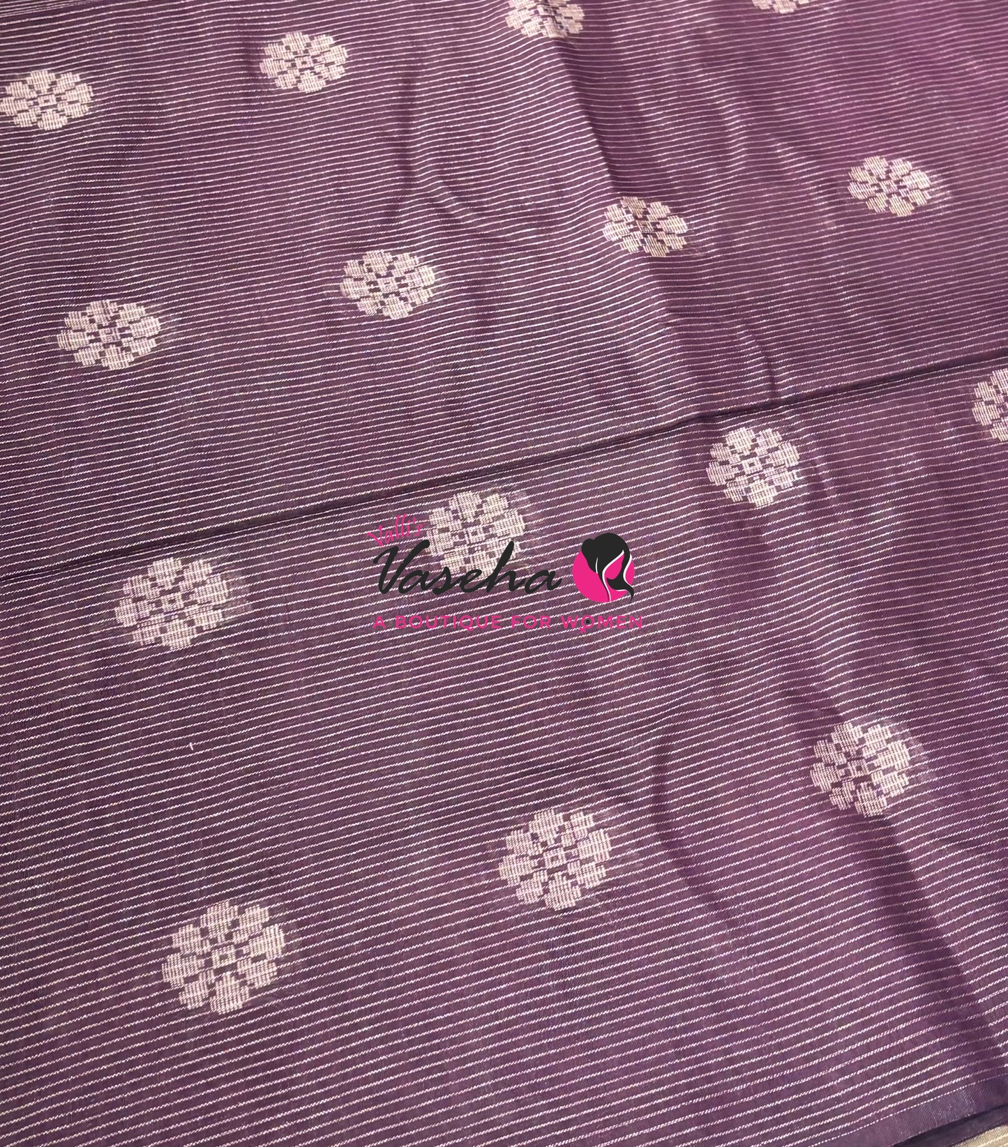 Bhagalpuri Silk - Vaira Voosi Lines - Wine & Beige Combo - VVBSV003