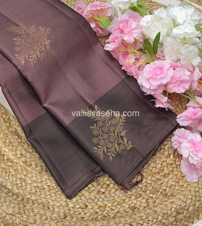 Half Mix - Pure Soft Silk Saree - VVPSS030