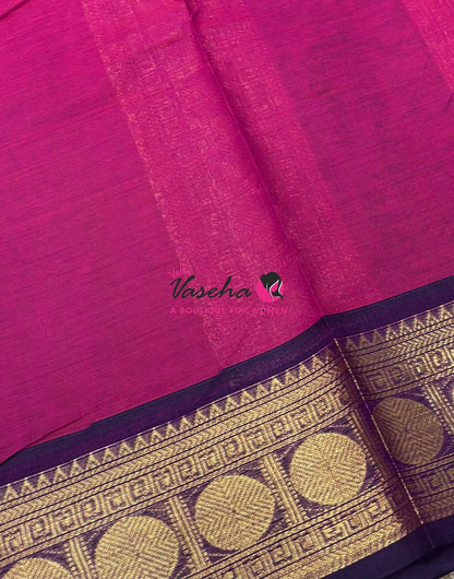 Kanchi Cotton Saree - VVKCS023