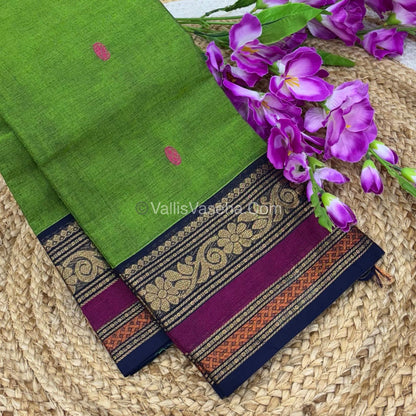 Kanchi Cotton Saree - VVKCS012