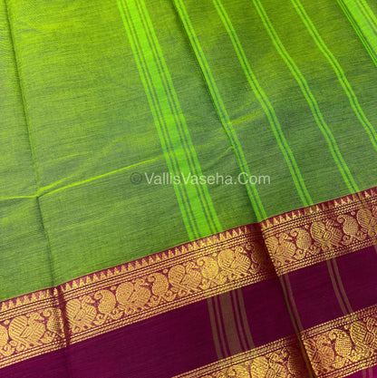 Kanchi Cotton Saree - VVKCS016 - 112119 - 3