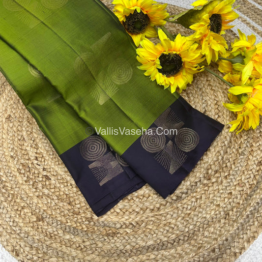 Half Mix - Pure Soft Silk Saree - VVPSS030