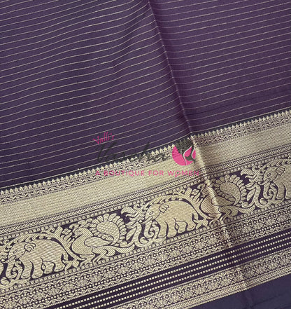 Semi Kanchi Silk - Vairavoosi Butta - VVSKS004