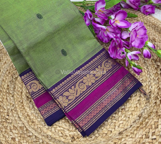 Kanchi Cotton Saree - VVKCS012