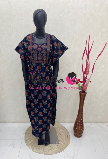 Long Kaftan  - Nighties - VVJN001