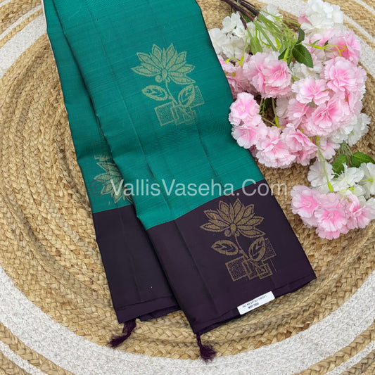Half Mix - Pure Soft Silk Saree - VVPSS075