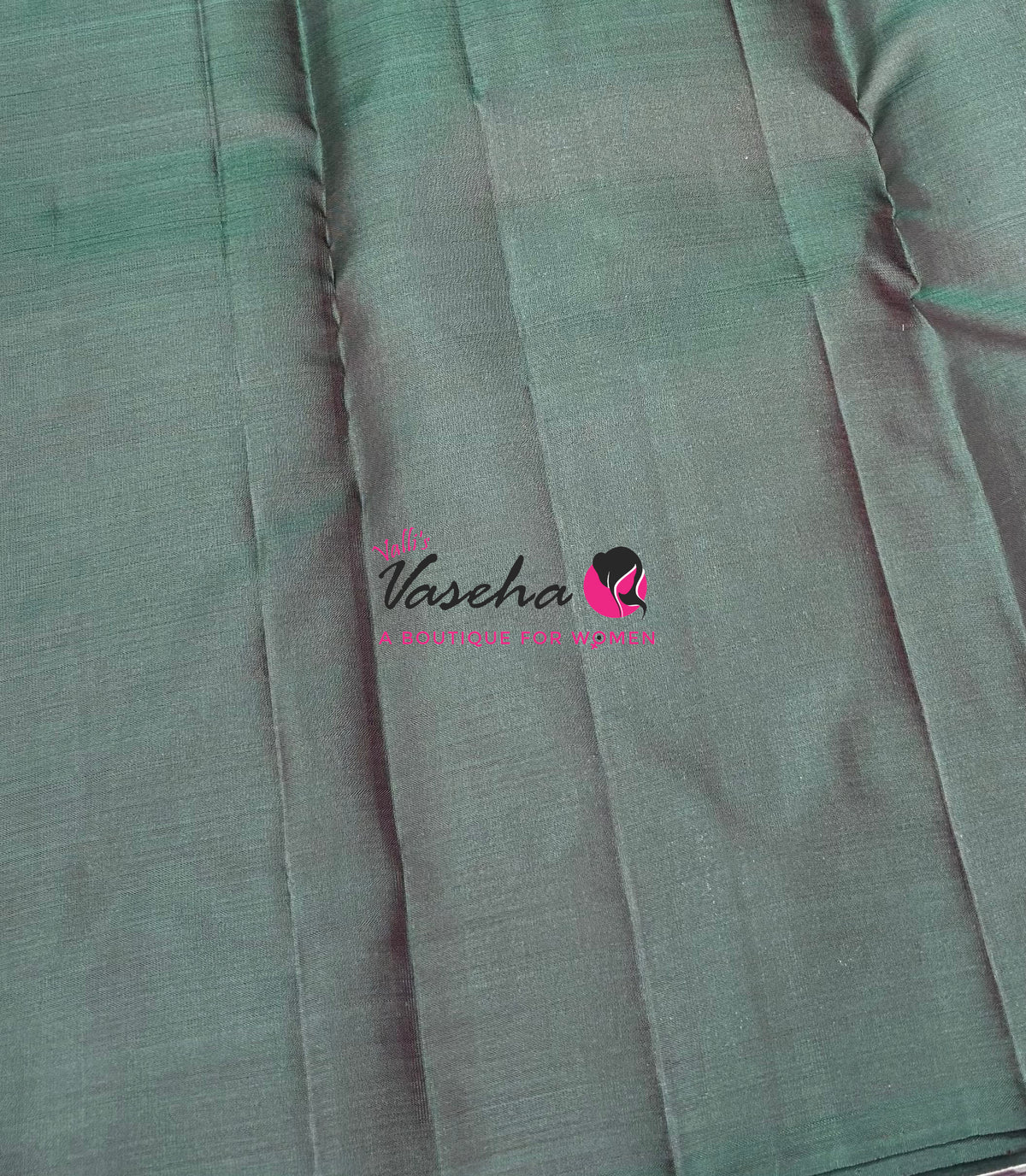 Pure Kanchipuram Silk Saree - Green Shade - VVPS054
