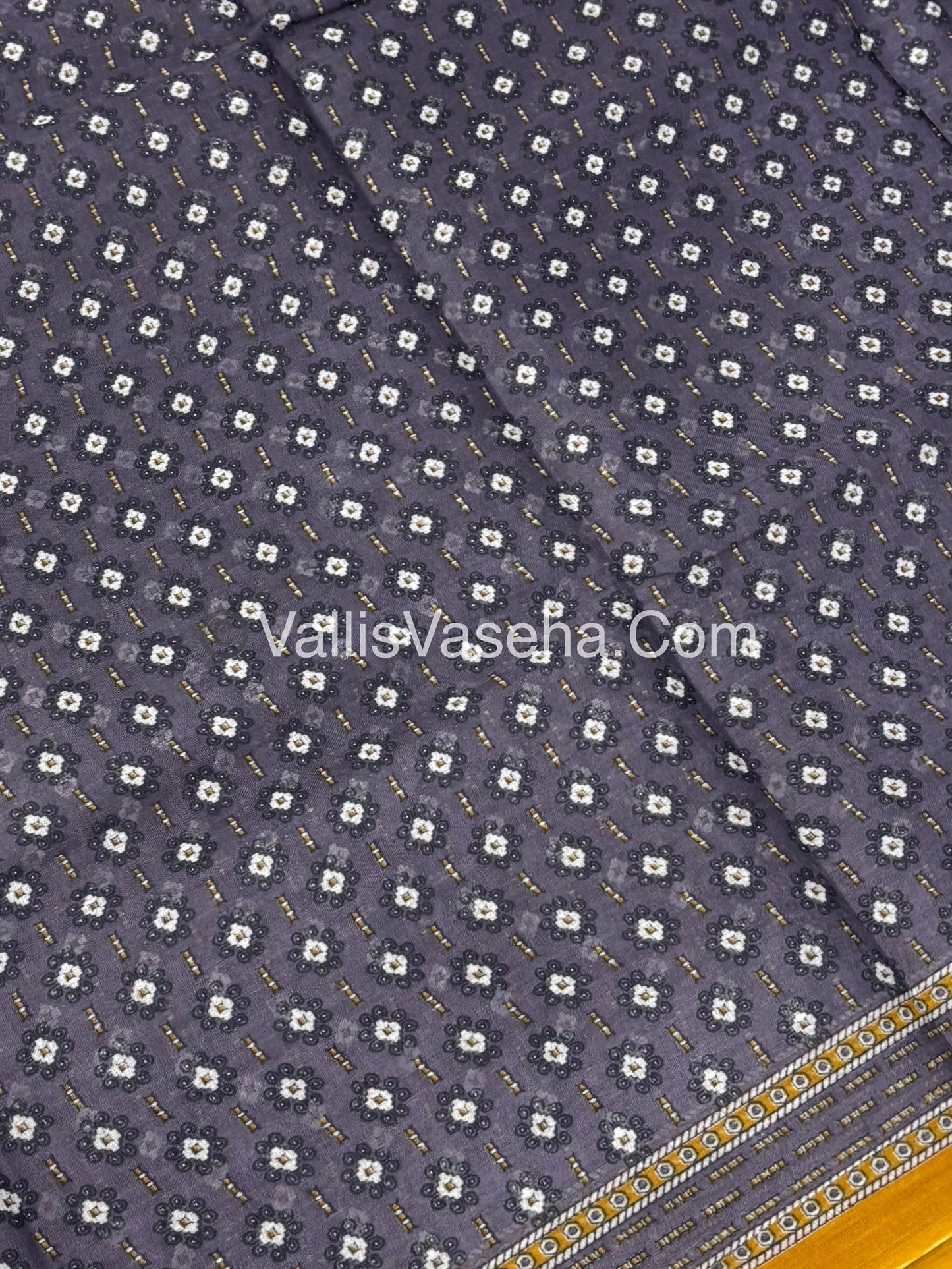 Pure Cotton Voile Saree | VVPVC003