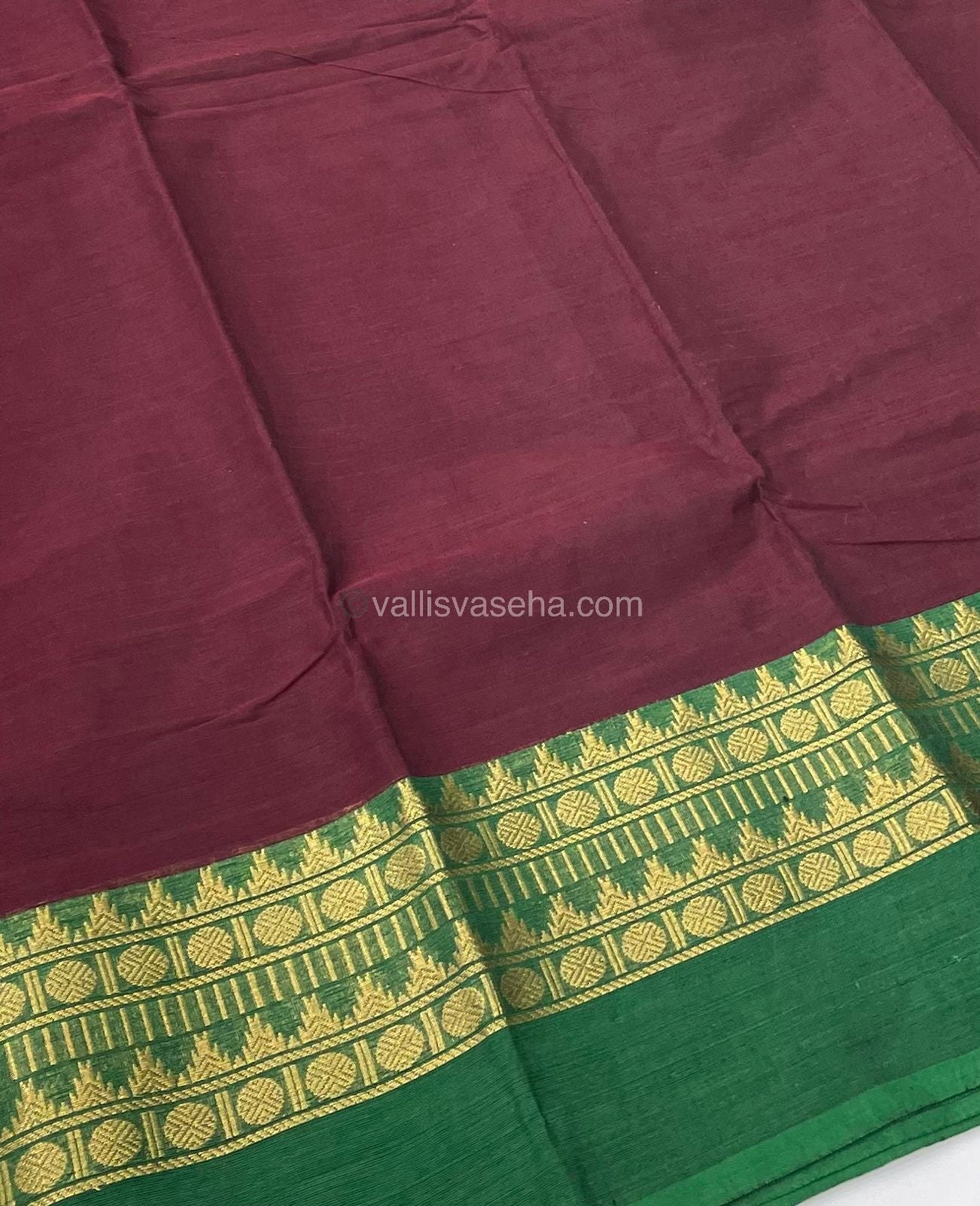 Kanchi Cotton Saree - VVKCS006