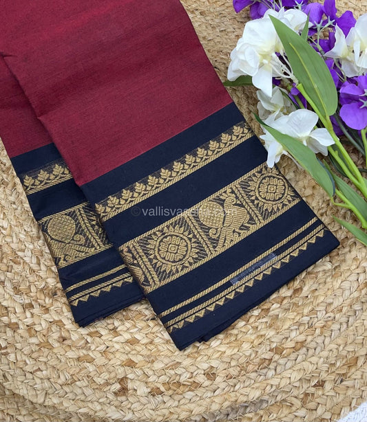 Kanchi Cotton Saree - VVKCS006