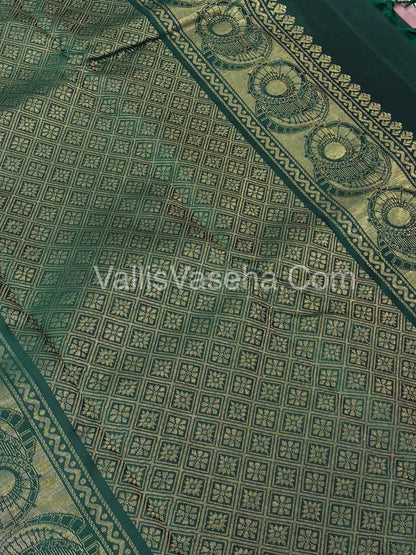 Half Mix - Pure Soft Silk Saree - VVPSS043