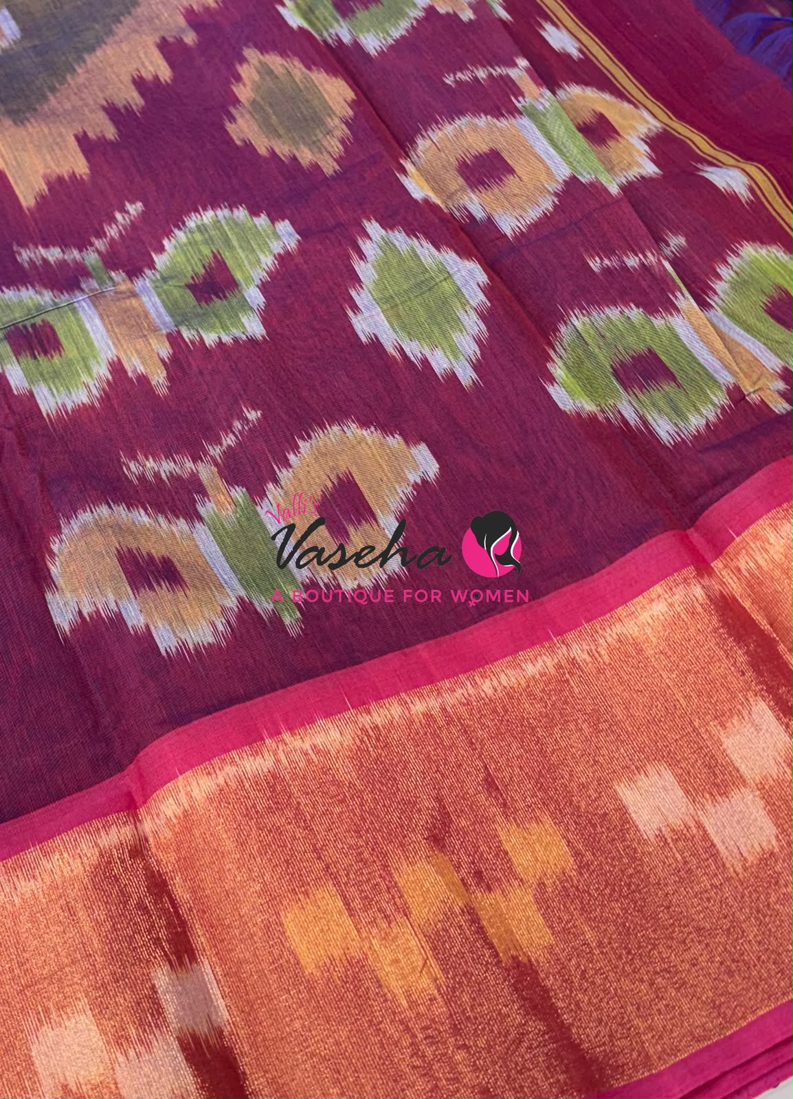 Kota Pochampally Cotton - Light Weight - VVKPS002