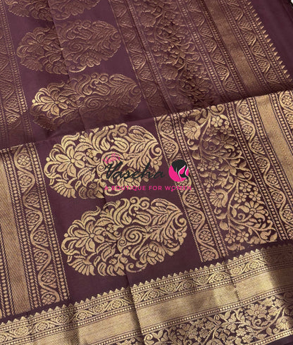 Pure Soft Silk Saree - Kanchi Border - VVPSS033