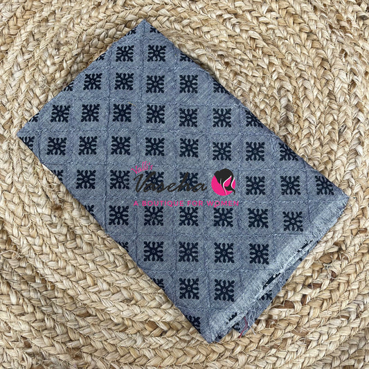 Blouse Bit - Pure Cotton - Print Diamond - 1 mtr - VVBB001