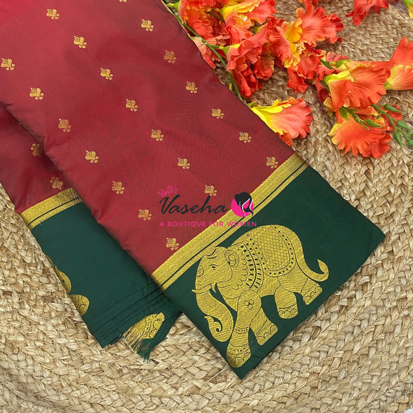 Semi Kanchi Silk - VVSKS013
