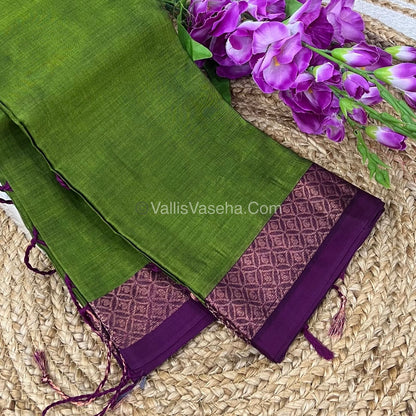 Dhaka Cotton Saree - VVDCS001