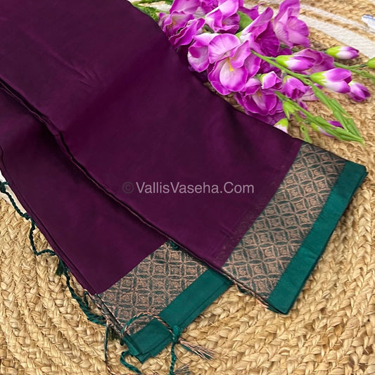 Dhaka Cotton Saree - VVDCS001